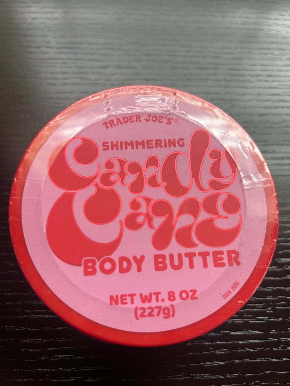 Shimmering Candy Cane Body Butter - Pink/Red